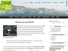 Tablet Screenshot of l2020.org